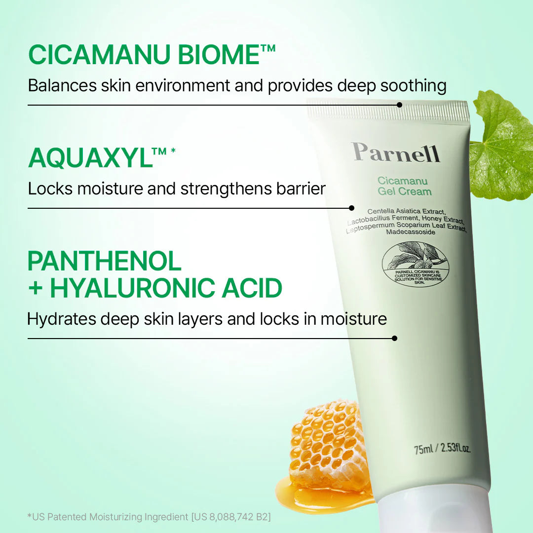 Parnell - Cicamanu Gel Cream - 75ml