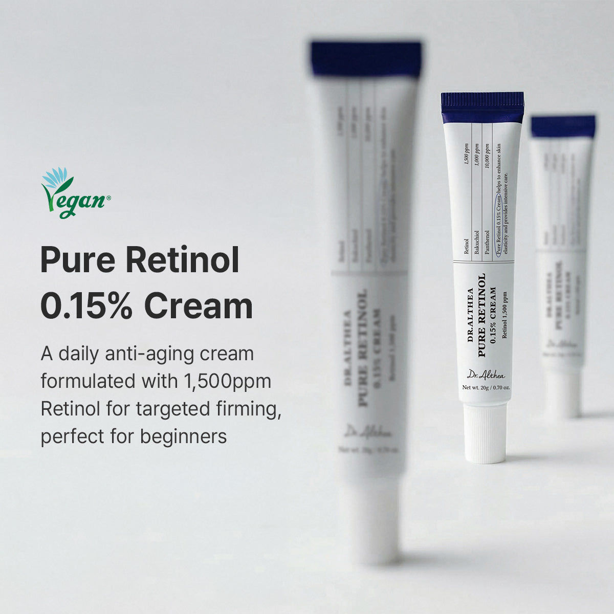 Dr. Althea Pure Retinol 0.15% Cream 20g