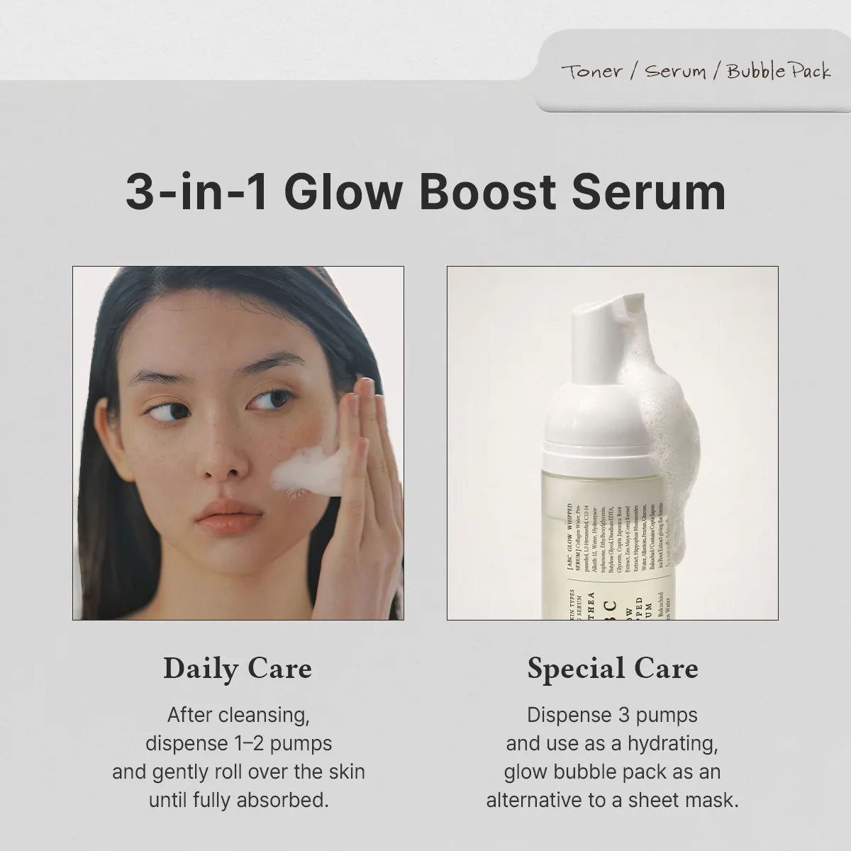 Dr. Althea ABC Glow Whipped Serum 100ml