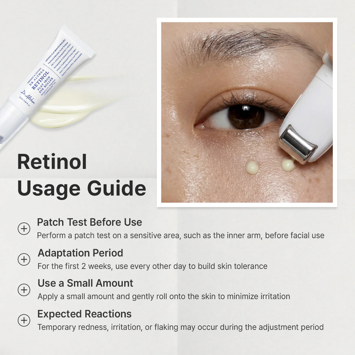 Dr. Althea Retinol Flat Iron Eye Roller 25ml
