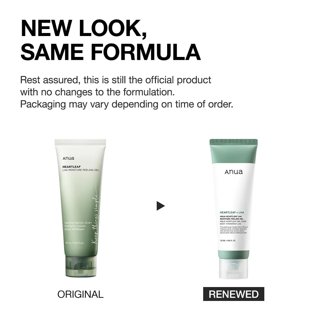 Anua Heartleaf LHA Moisture Peeling Gel, 120ml
