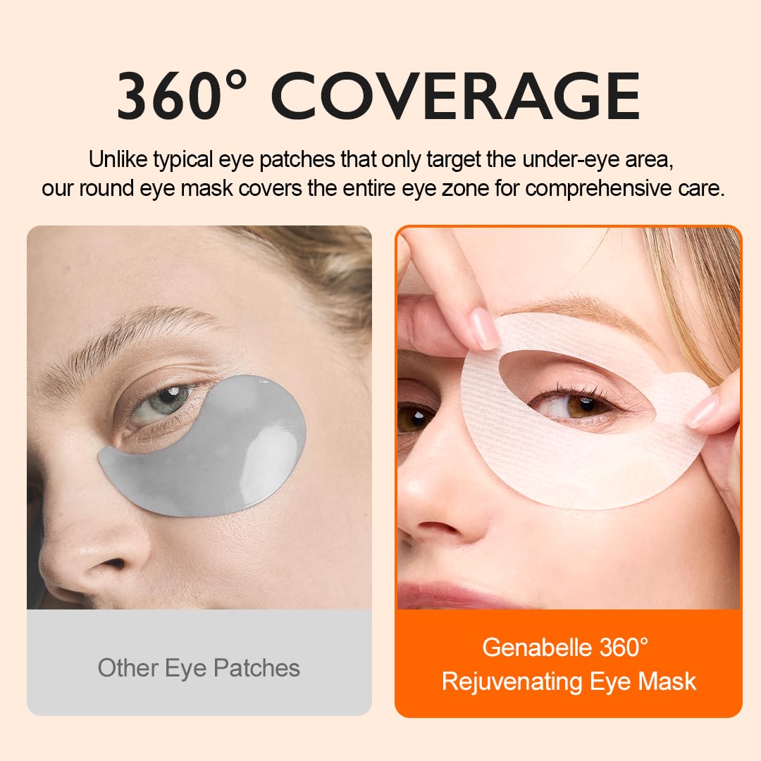 Genabelle PDRN 360° Rejuvenating Eye Mask 70 Patches (35 Pairs) · 100ml Essence