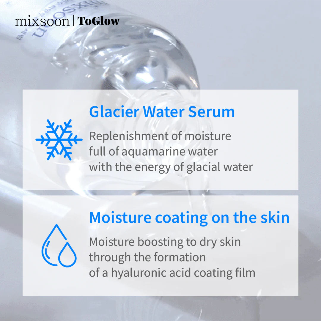 Mixsoon Glacier Water Hyaluronic Acid Serum · 30ml
