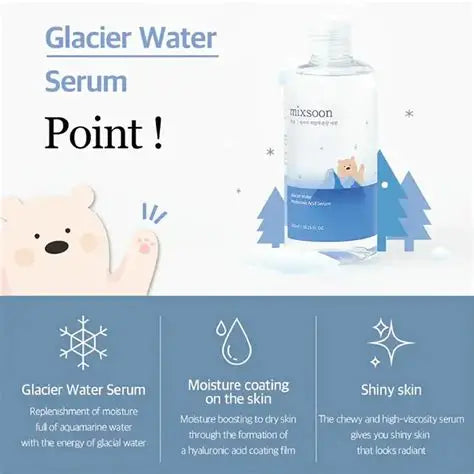 Mixsoon Glacier Water Hyaluronic Acid Serum · 30ml