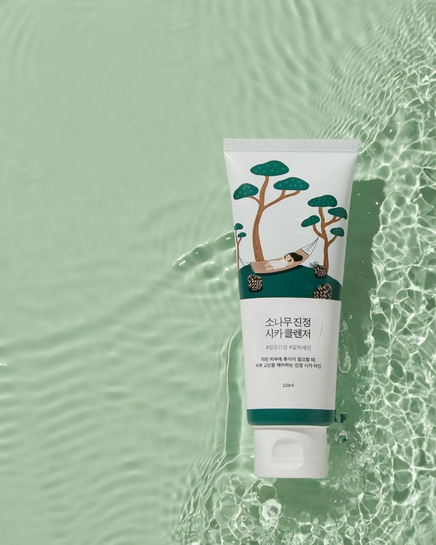 Round lab Pine calming cica cleanser 150ml