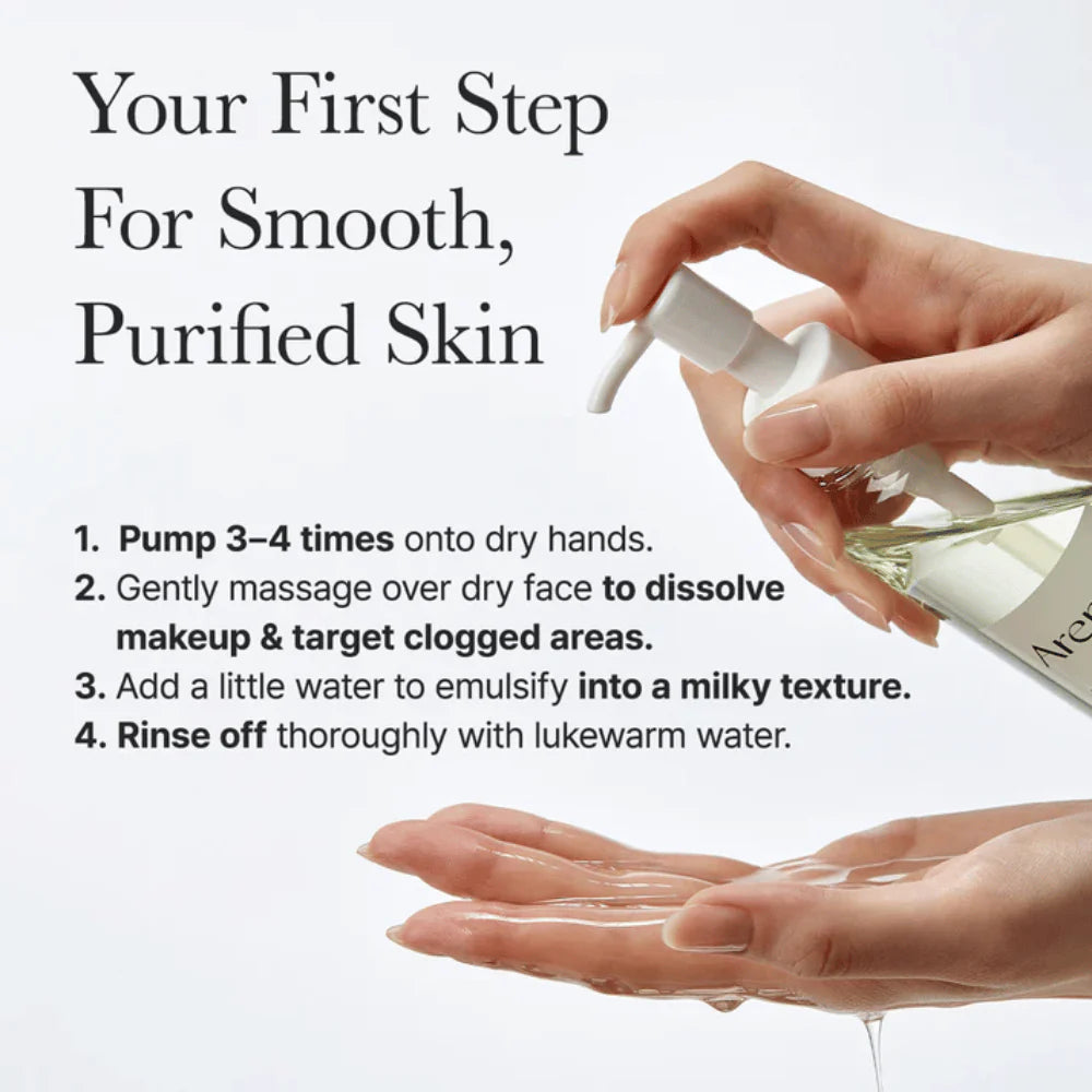 Arencia Pore Melt Mochi Cleansing Oil, 200ml