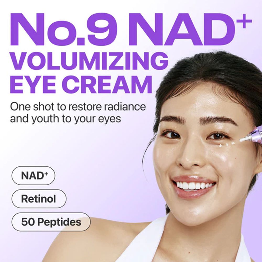 Numbuzin – No.9 NAD+ Retinol Volumetox Eye Cream – 10ml