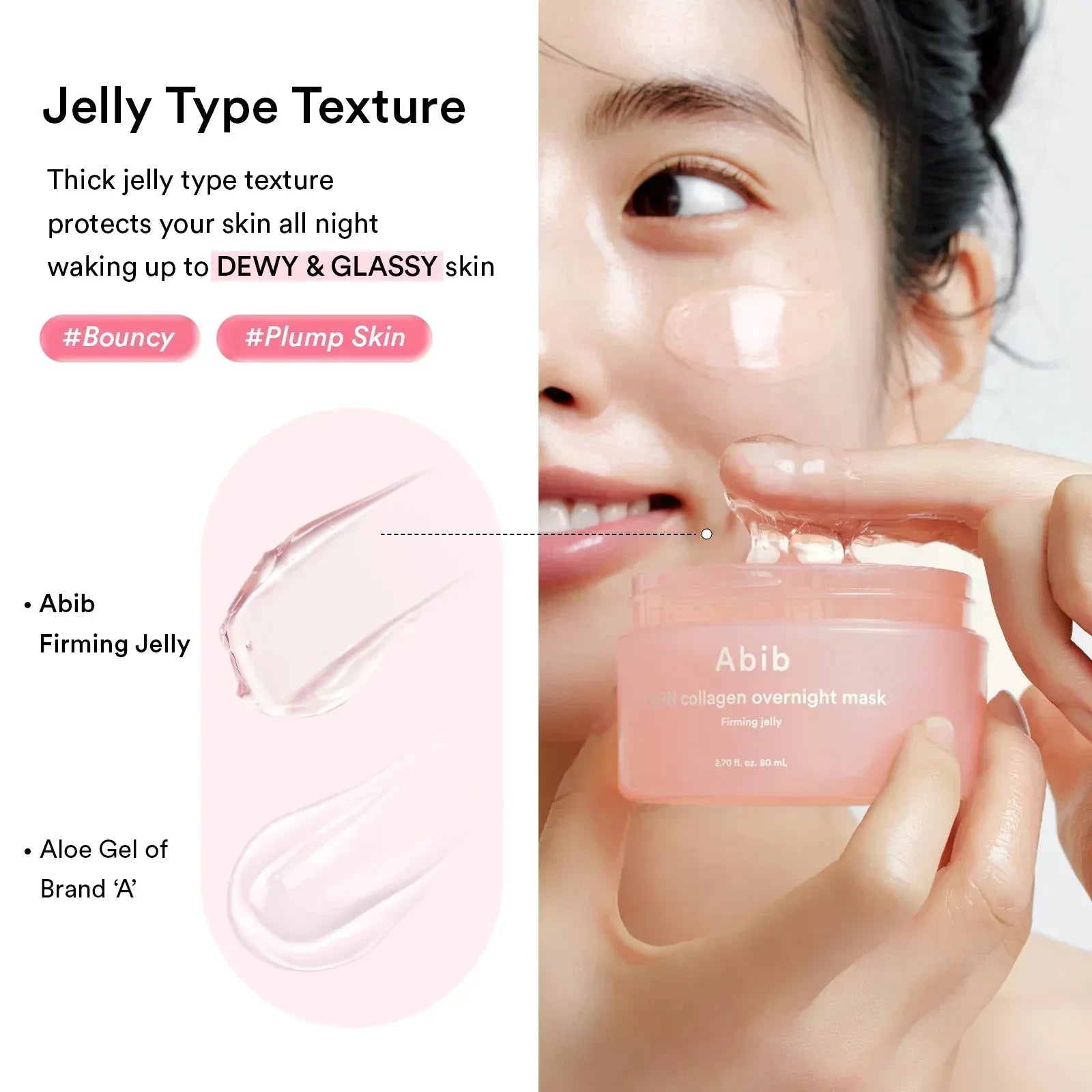 Abib PDRN Collagen Overnight Mask Firming Jelly, 80ml - Seoulma-skincare