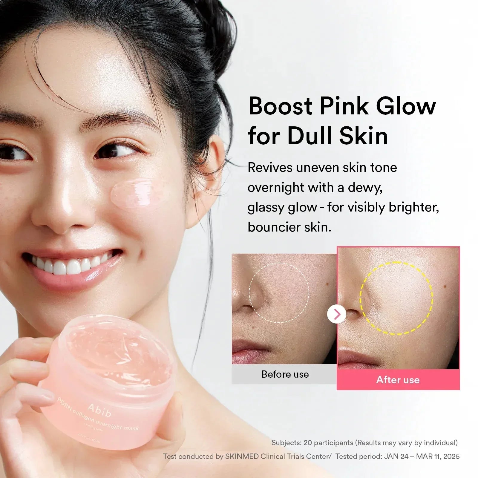 Abib PDRN Collagen Overnight Mask Firming Jelly, 80ml - Seoulma-skincare