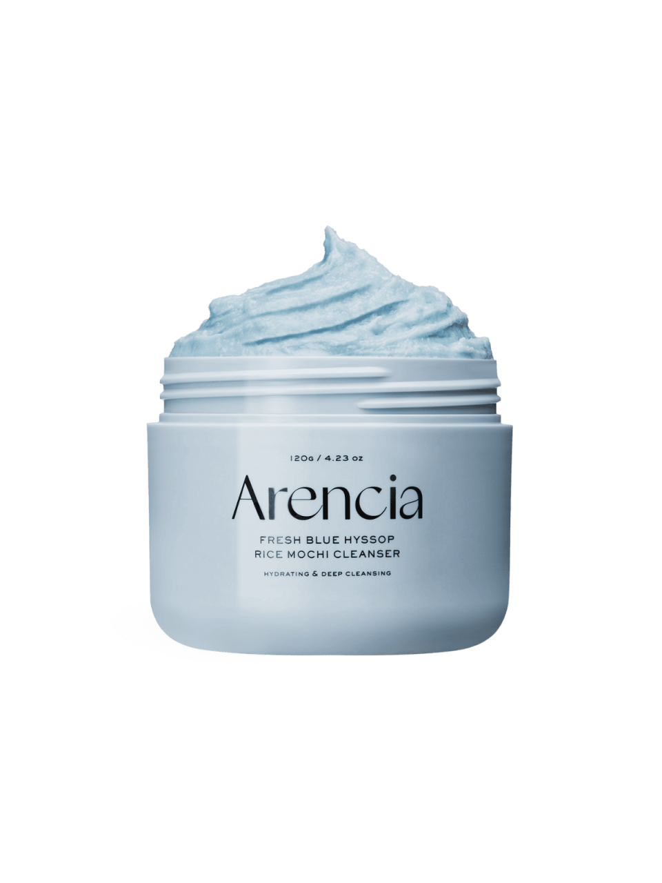 Arencia- fresh blue hyssop rice mochi cleanser, 120G