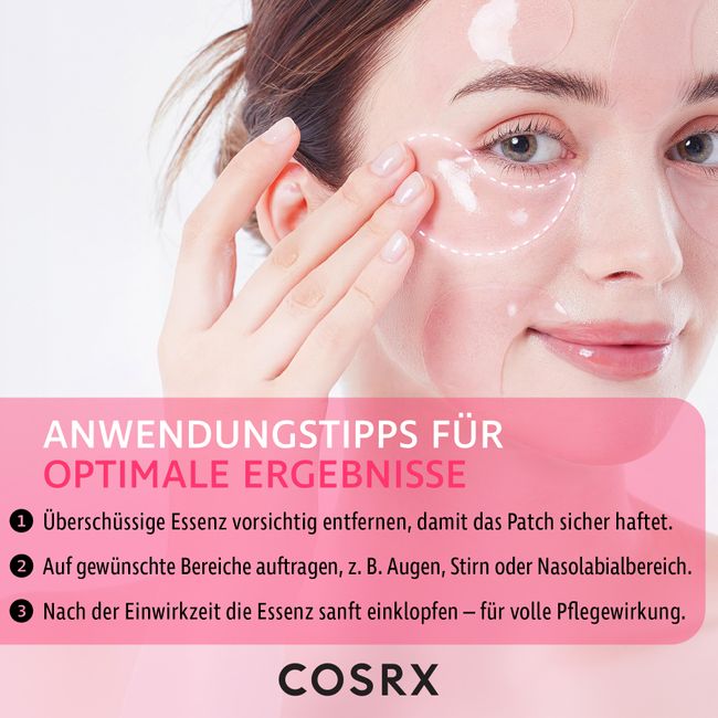 COSRX - The Peptide Collagen Hydrogel Eye Patch - Hydrogel Eye Patch with Collagen - 85g/60pcs
