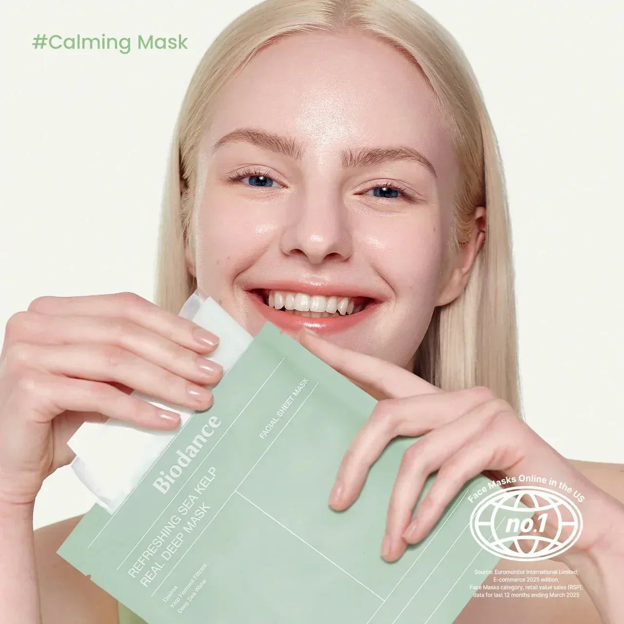 Biodance - Refreshing Sea Kelp Real Deep Mask 1 Box (34g*4ea) - Seoulma-skincare