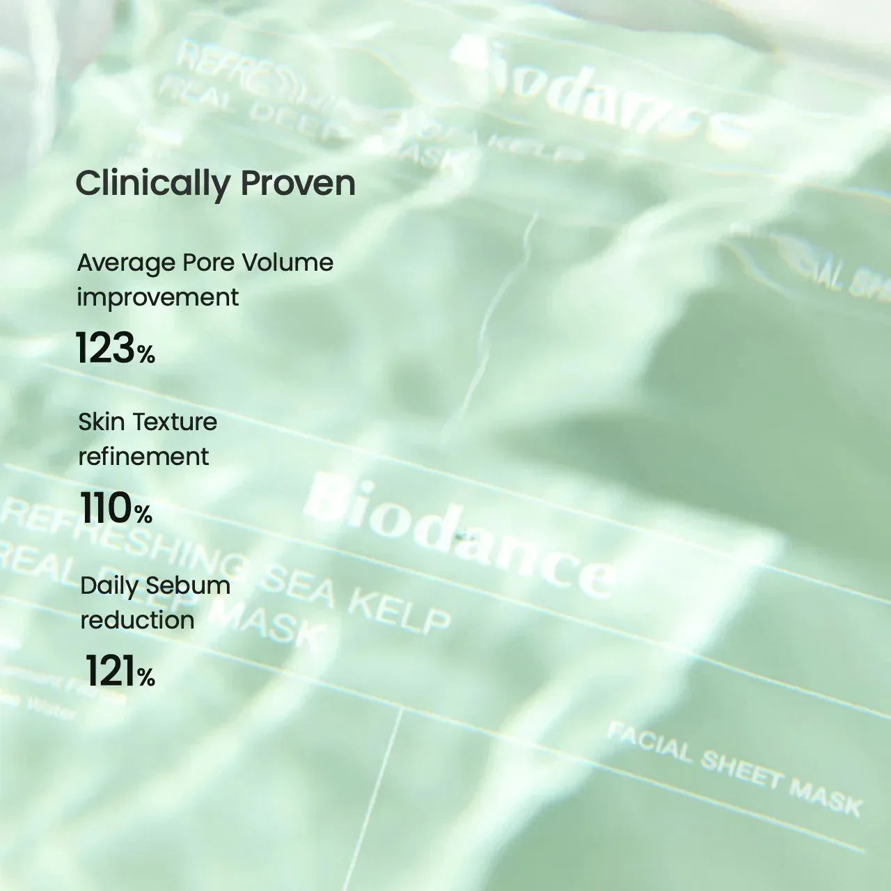 Biodance - Refreshing Sea Kelp Real Deep Mask 1 Box (34g*4ea) - Seoulma-skincare