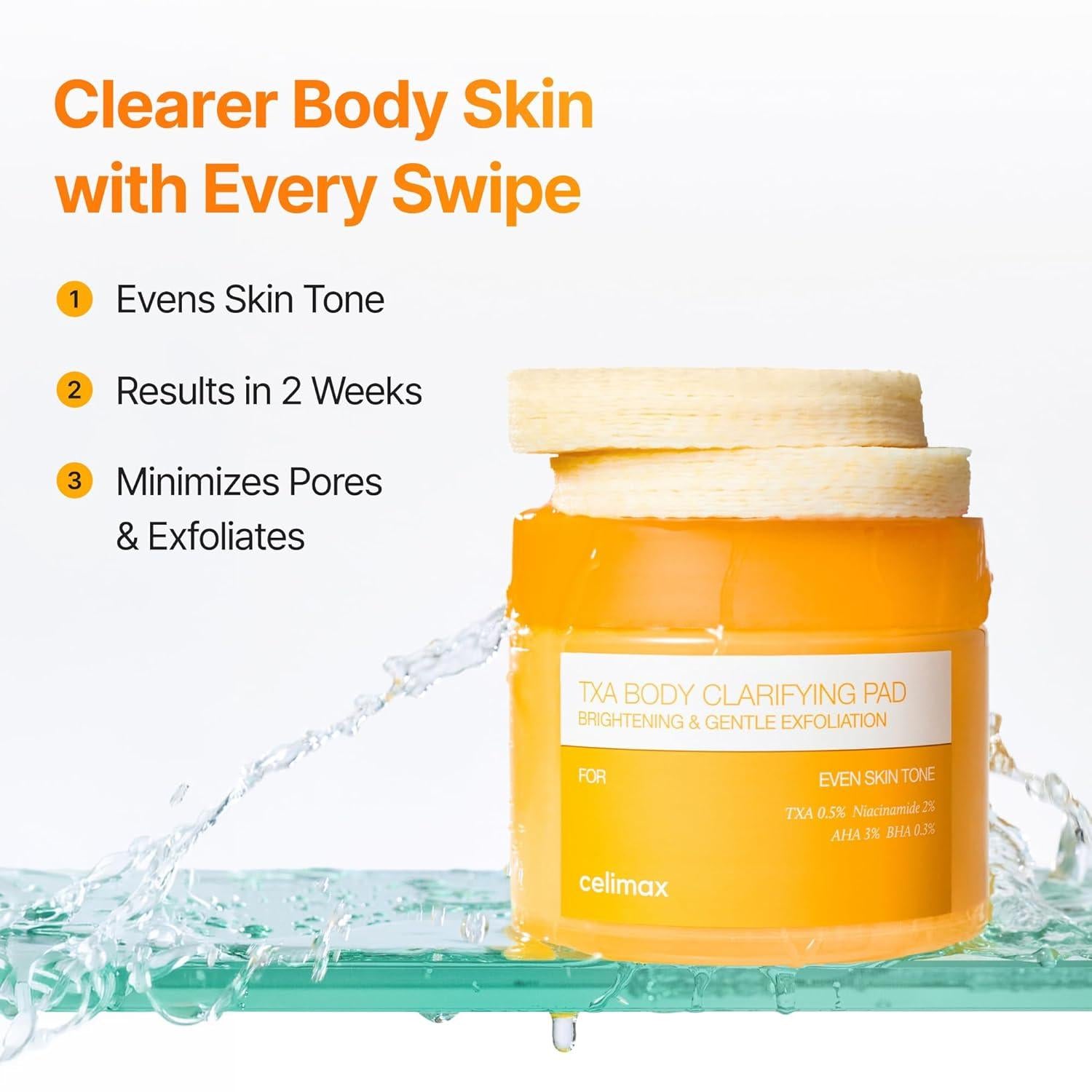 Celimax TXA Body Clarifying Pad (50 Pads)