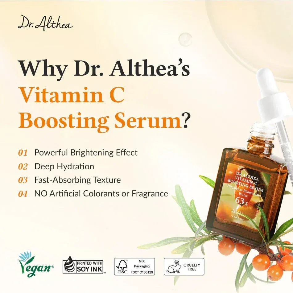 Dr.Althea: Vitamin C Boosting Serum, 30ml - Seoulma-skincare