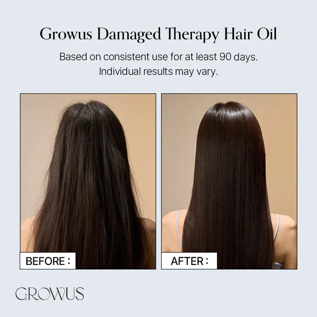 GROWUS - Damage Therapy Hair Oil - 65ml - Seoulma-skincare
