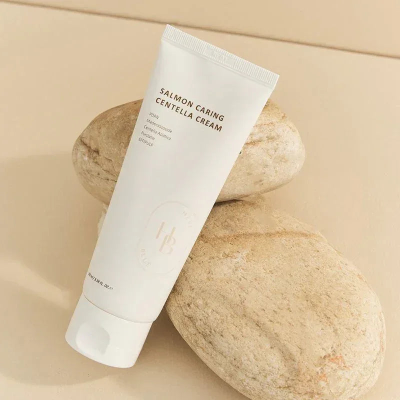 Heveblue-Salmon Caring Centella Cream,100ml - Seoulma-skincare