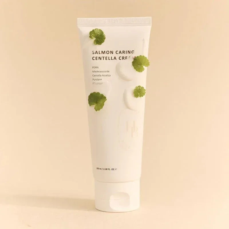 Heveblue-Salmon Caring Centella Cream,100ml - Seoulma-skincare