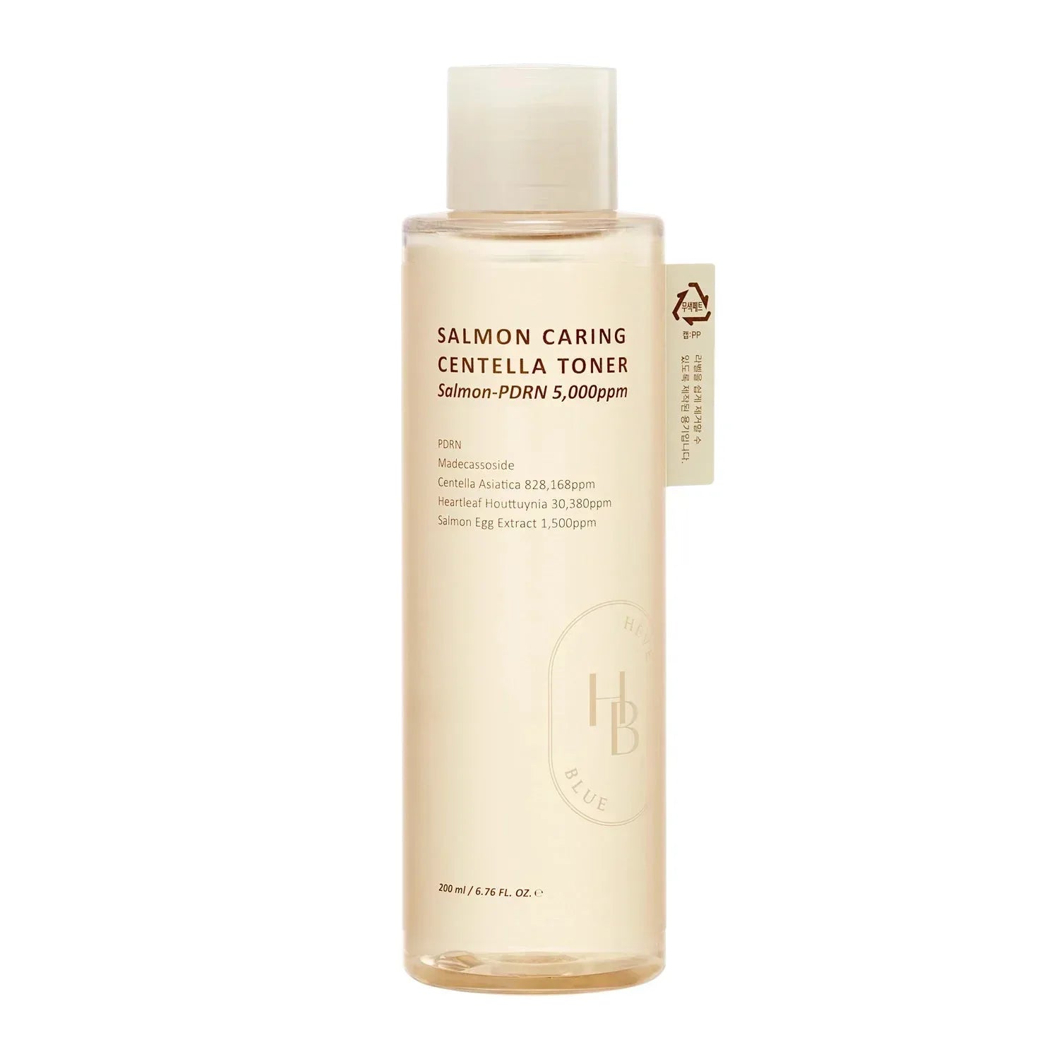 HEVEBLUE - Salmon Caring Centella Toner - Revitalizing Toner for Face - 200ml - Seoulma-skincare