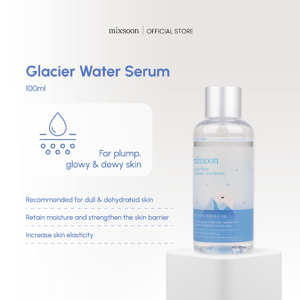 Mixsoon Glacier Water Hyaluronic Acid Serum · 30ml