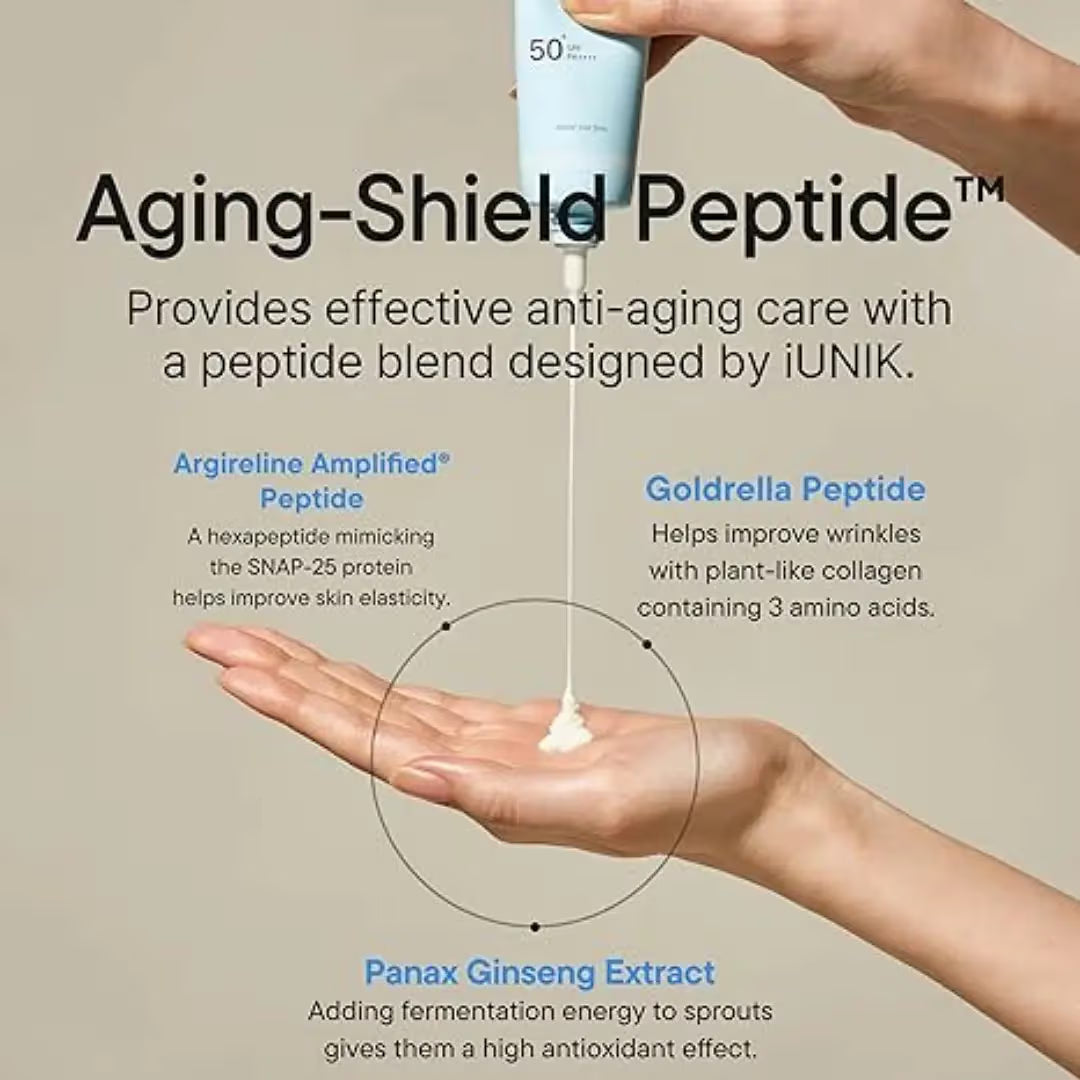 iUNIK Beta-Glucan Barrier Sunscreen SPF 50+ PA++++ · 60ml