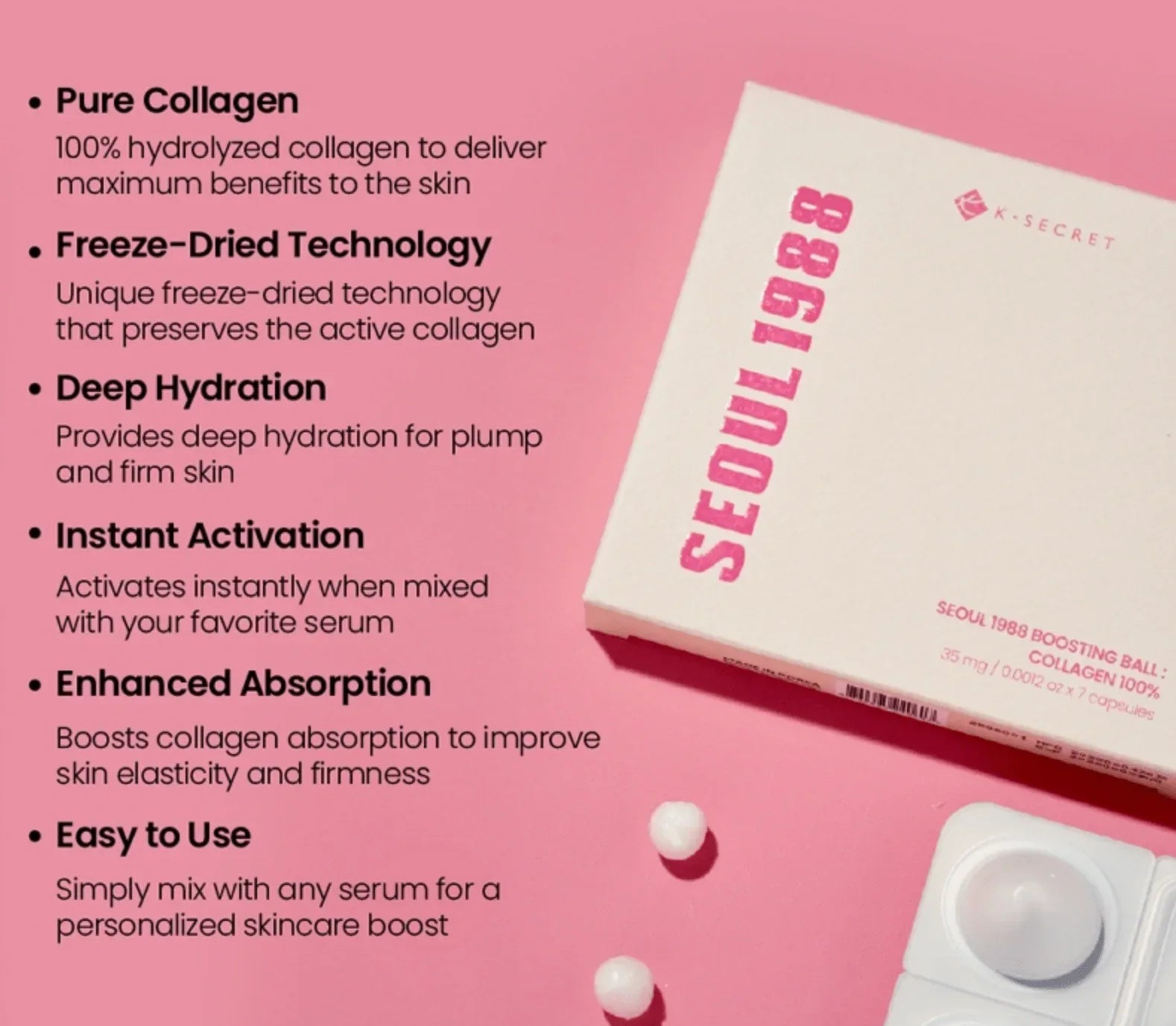K-secret Seoul 1988 Boosting Ball - Seoulma-skincare