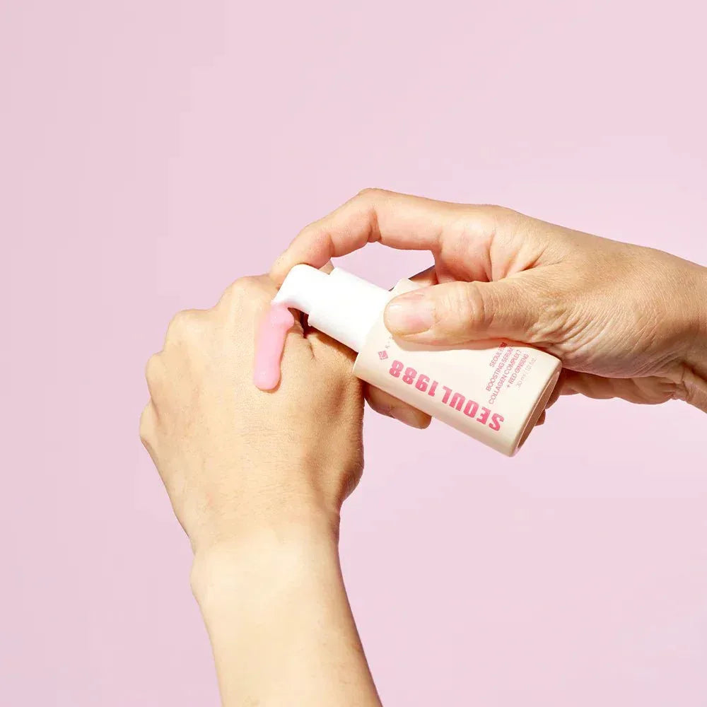 K-secret SEOUL 1988 BOOSTING SERUM: COLLAGEN COMPLEX 7 + RED GINSENG, 30 ml - Seoulma-skincare