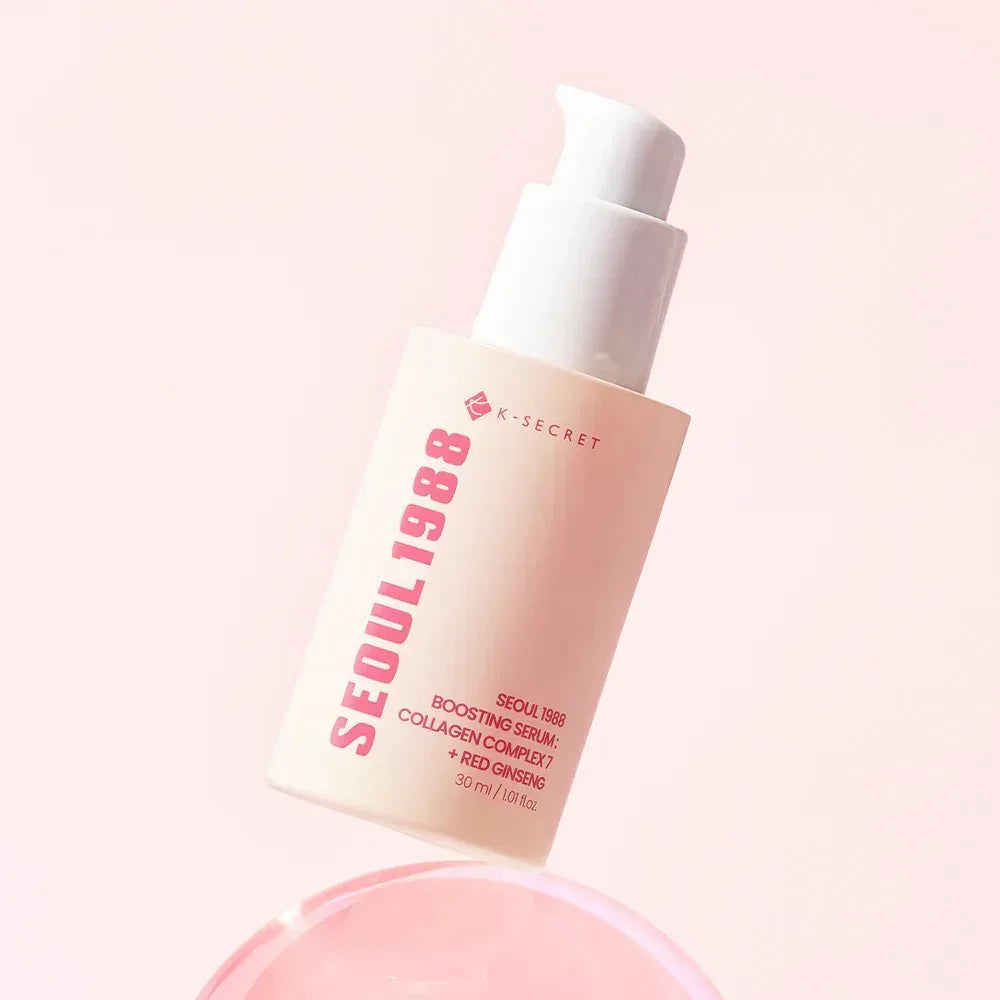 K-secret SEOUL 1988 BOOSTING SERUM: COLLAGEN COMPLEX 7 + RED GINSENG, 30 ml - Seoulma-skincare