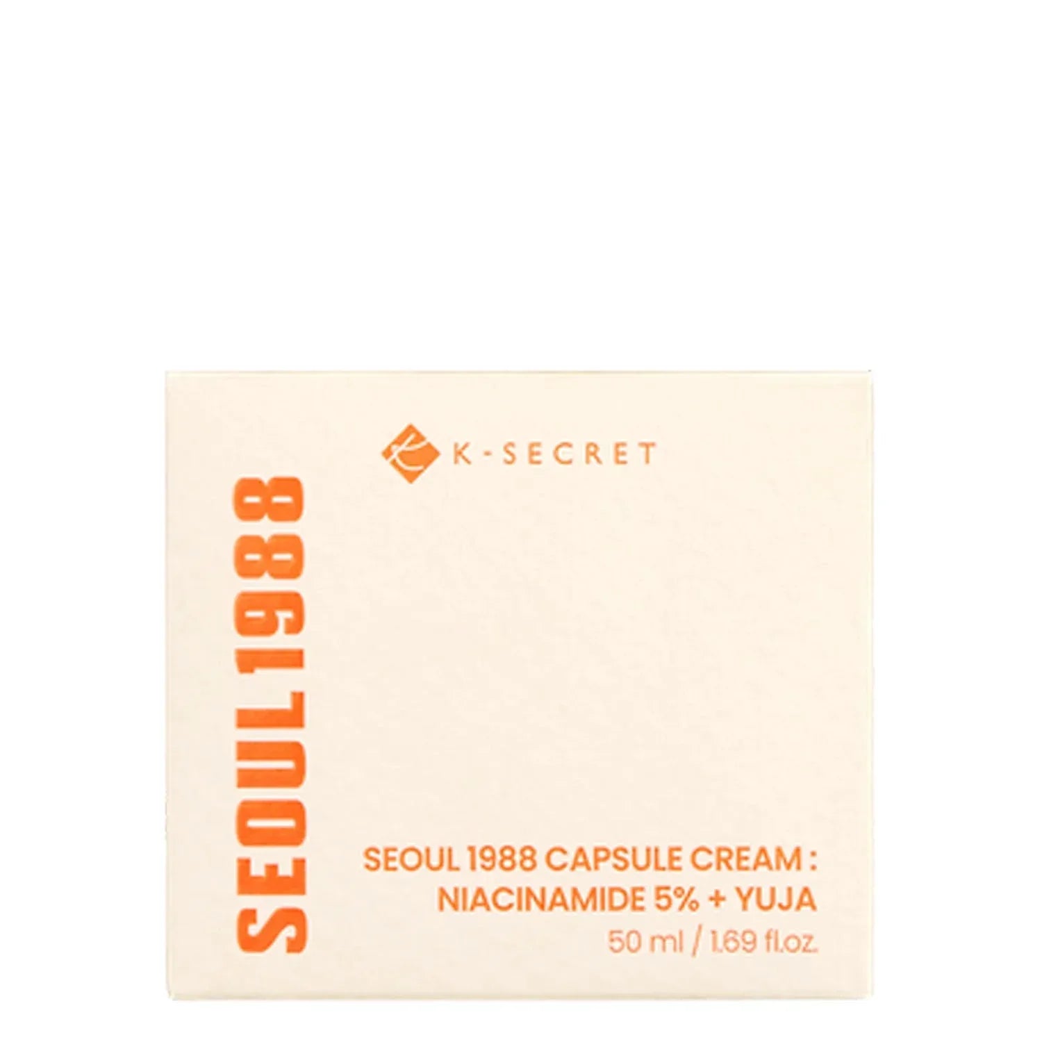 K-SECRET - SEOUL 1988 Capsule Cream: Niacinamide 5% + Yuja - 50ml - Seoulma-skincare