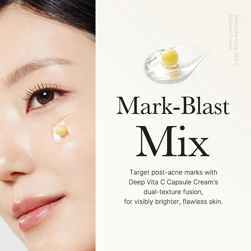 MEDICUBE Deep Vita C Capsule Cream 55g - Seoulma-skincare