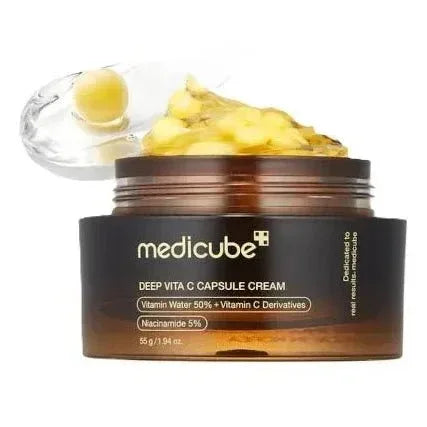 MEDICUBE Deep Vita C Capsule Cream 55g - Seoulma-skincare