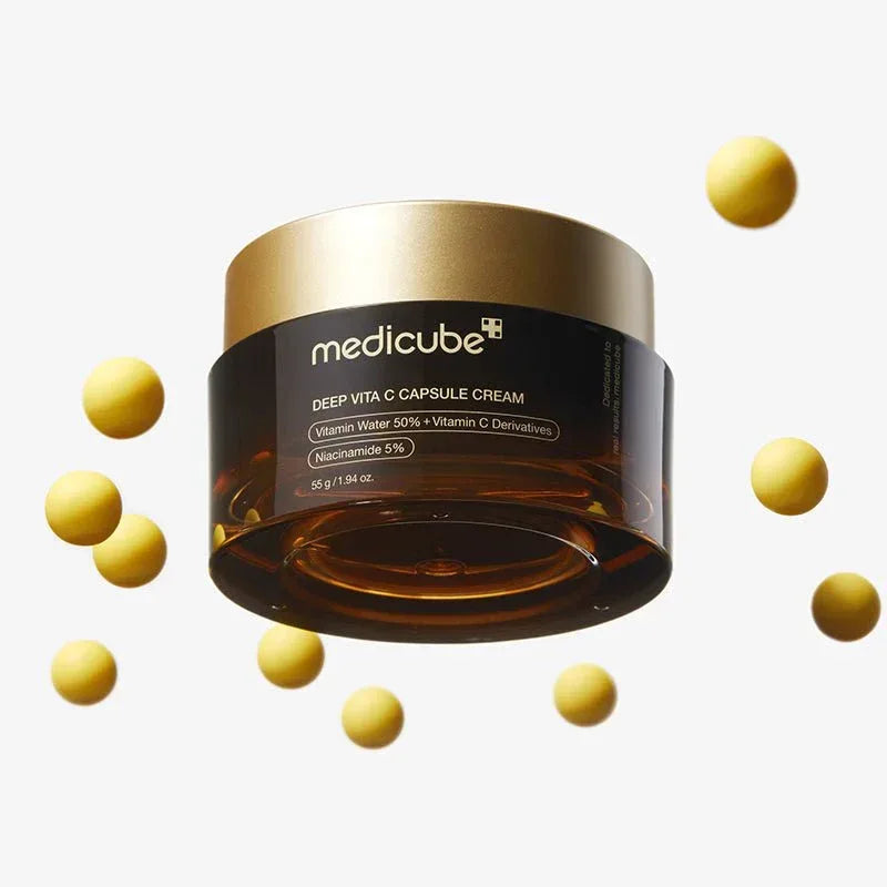 MEDICUBE Deep Vita C Capsule Cream 55g - Seoulma-skincare