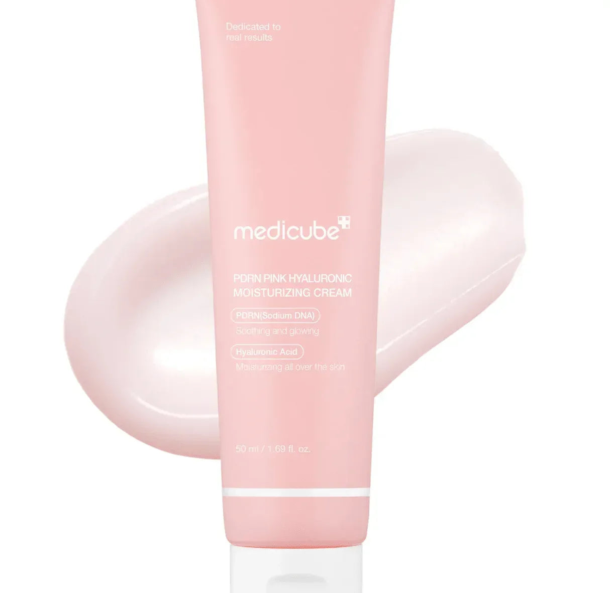 Medicube Salmon DNA PDRN Pink Hyaluronic Cream, 50ml - Seoulma-skincare