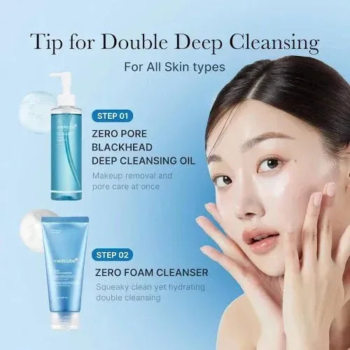 Medicube Zero Pore Blackhead Deep Cleansing Oil 205ml - Seoulma-skincare