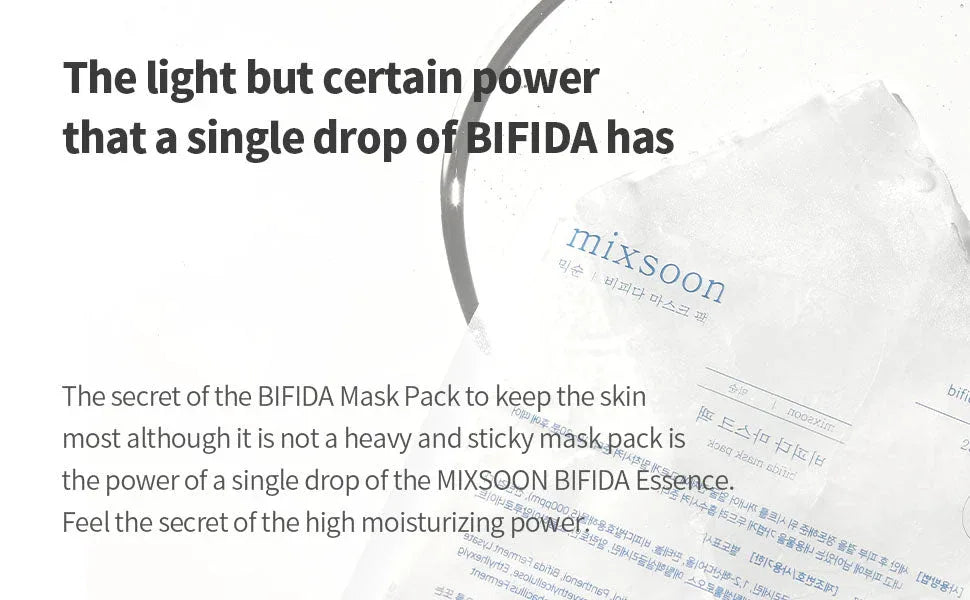 Mixsoon Bifida Mask, 25g*5ea - Seoulma-skincare