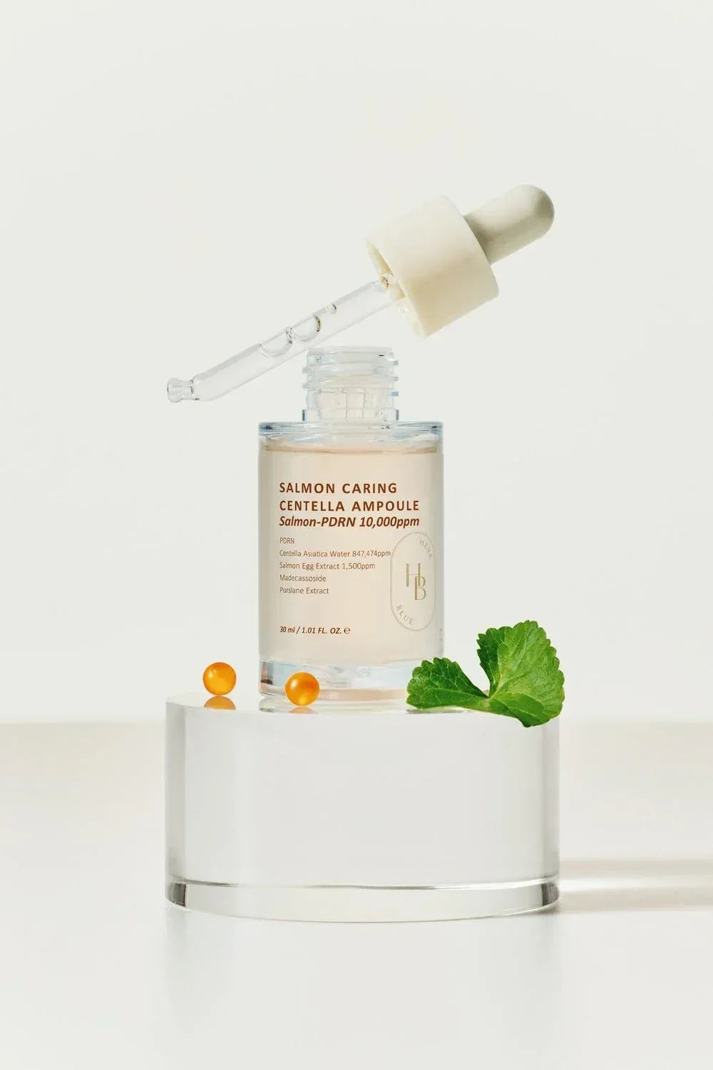 Heveblue Salmon Caring Centella Ampoule — Revitalizing Facial Ampoule 30ml - Seoulma-skincare