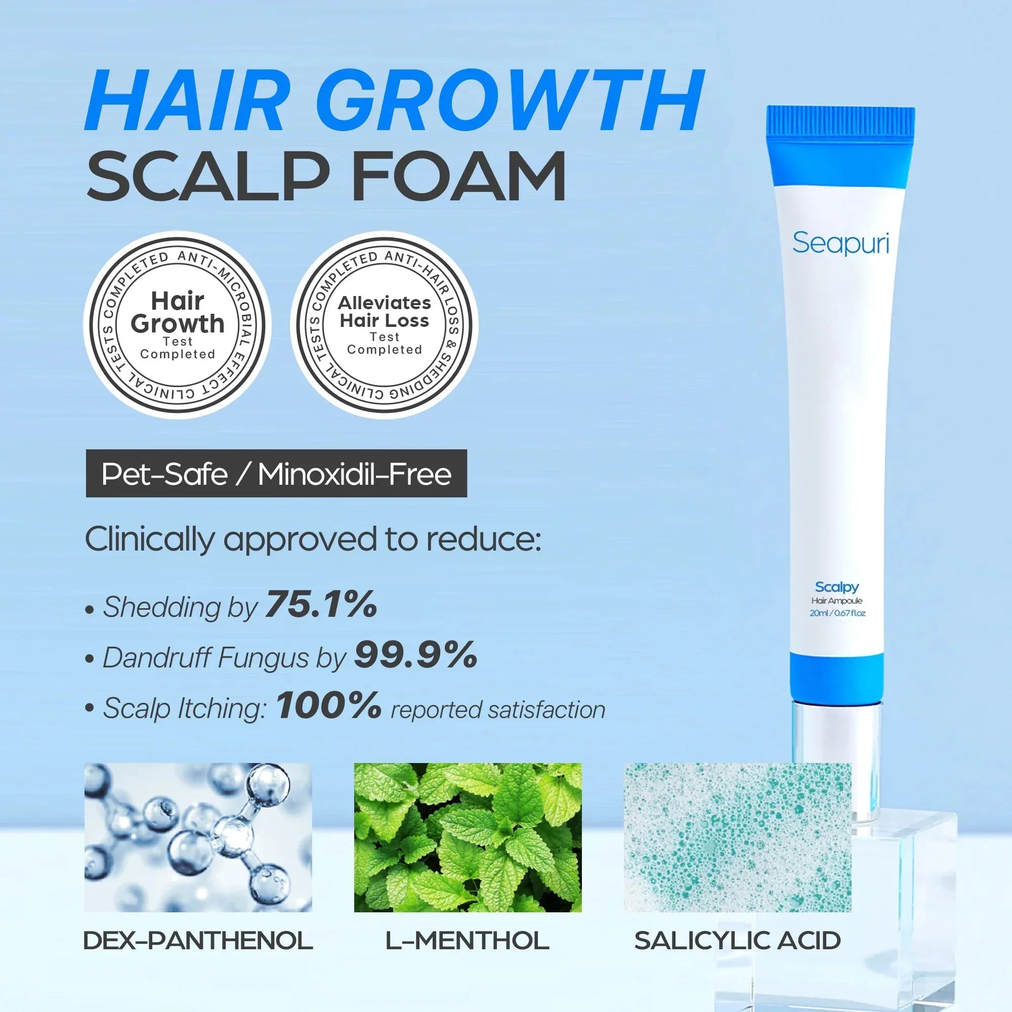 Seapuri Scalpy Hair Serum - Seoulma-skincare