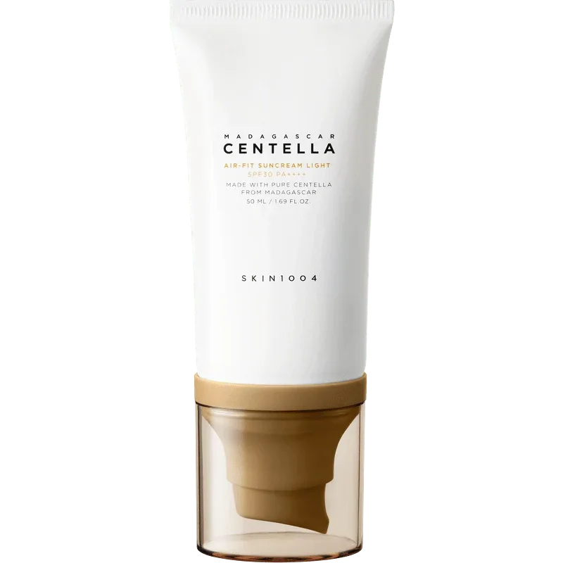 SKIN1004 Madagascar Centella Air-fit Suncream Light SPF 30 PA++++ - 50 ml - Seoulma-skincare
