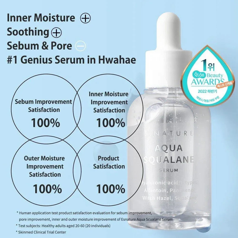 S.Nature Aqua Squalane serum - Seoulma-skincare
