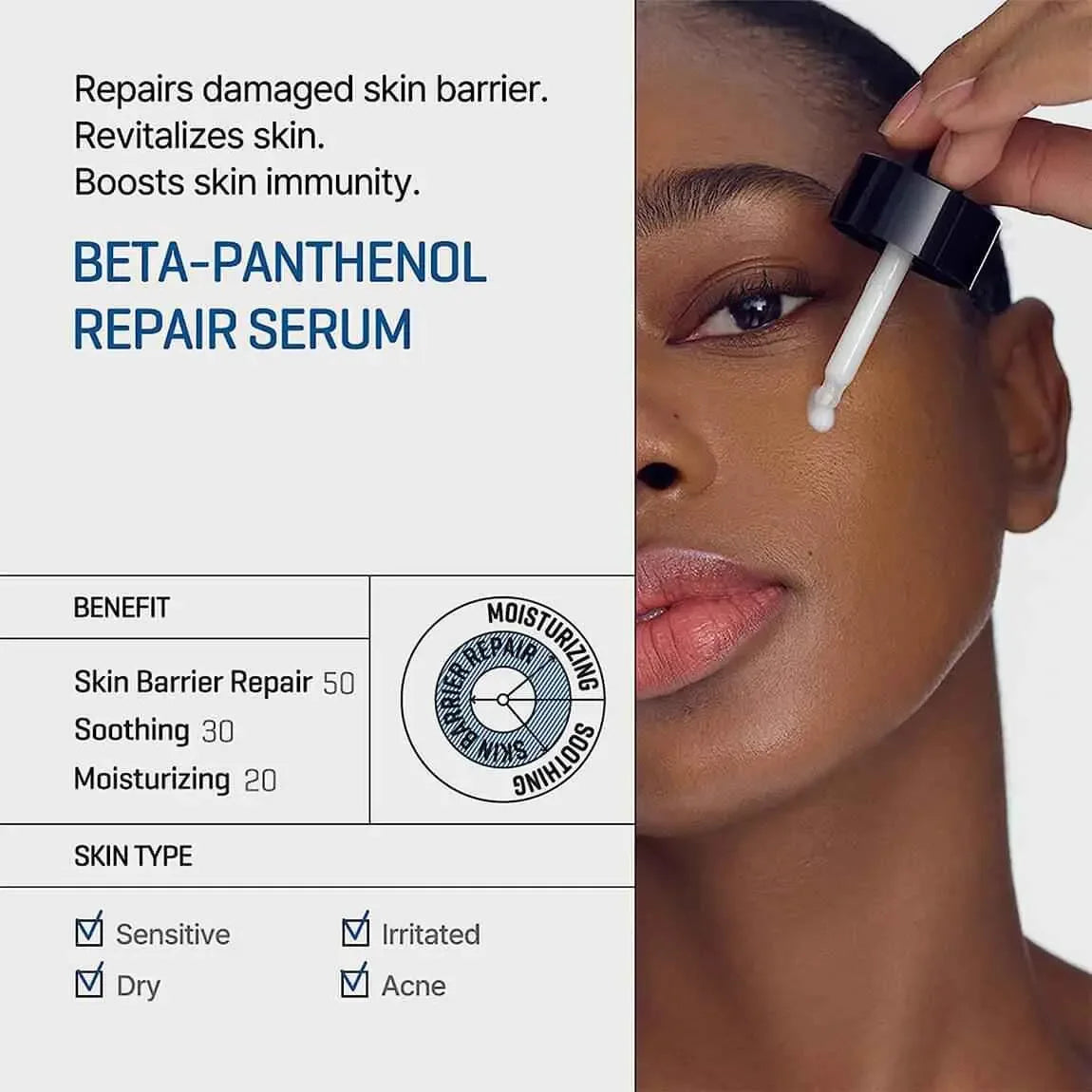 SOMEBYMI Beta Panthenol Repair serum, 50g - Seoulma-skincare