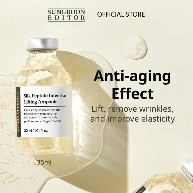 SUNGBOON EDITOR - Silk Peptide Intensive Lifting Ampoule - 35ml - Seoulma-skincare