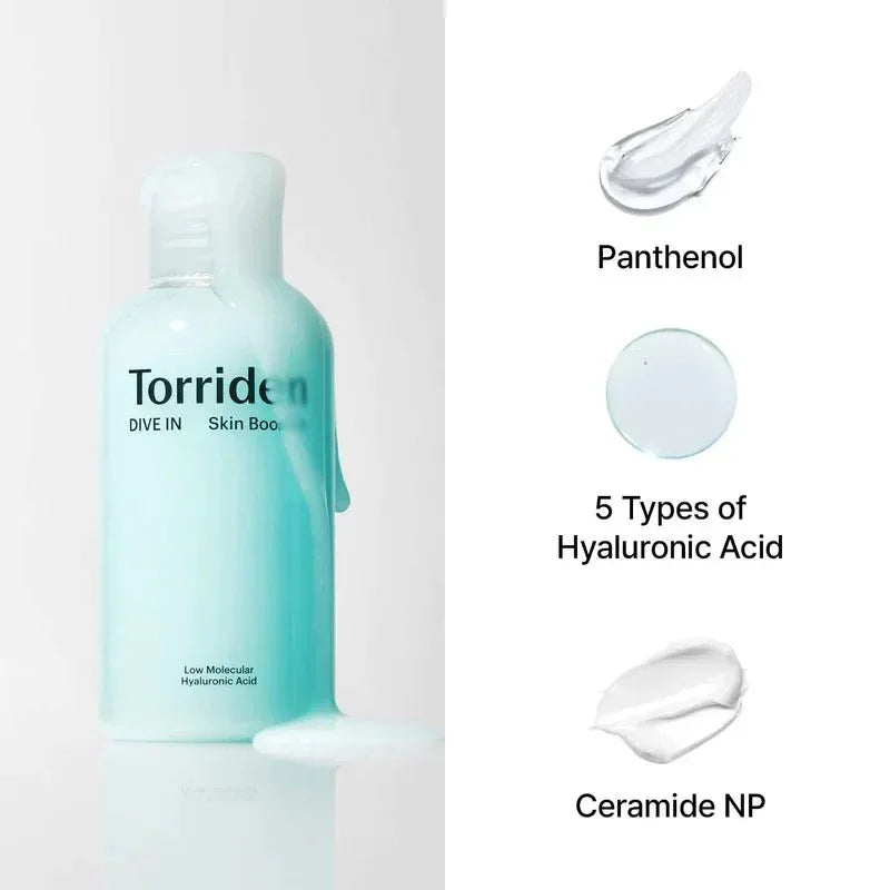 Torriden – Dive-in Low Molecular Hyaluronic Acid Skin Booster,200ml - Seoulma-skincare