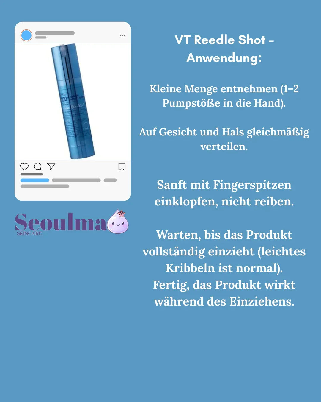 VT Cosmetics - Hydrop Reedle Shot 100hL - Moisturizing Microneedle Face Booster 50 ml - Seoulma-skincare